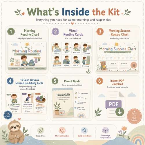 The Kids' Calm & Growth Kit — Ages 3–18